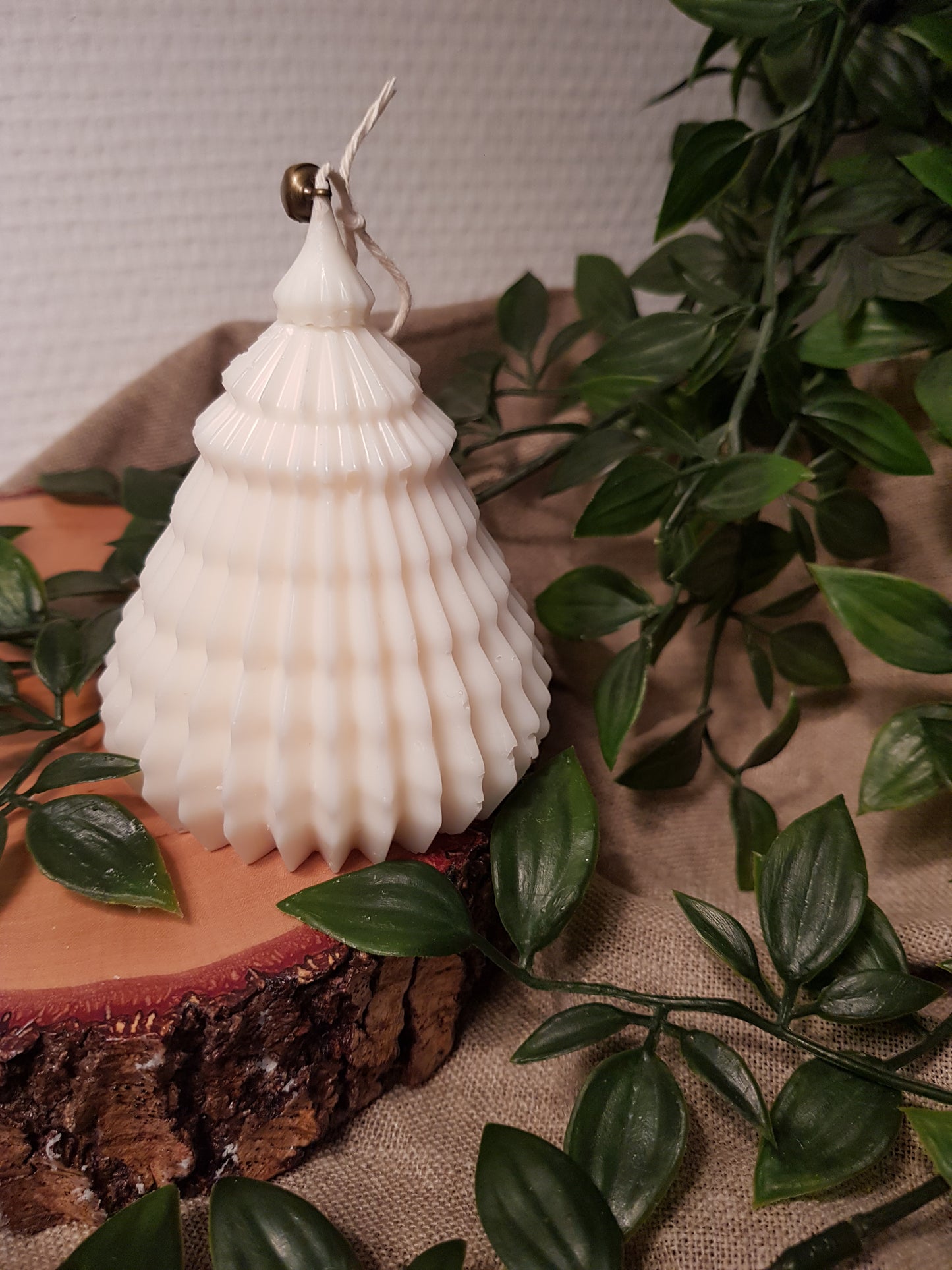 Bougie Sapin strié
