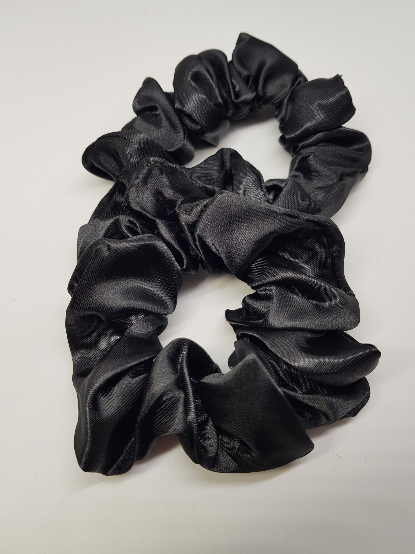 Chouchou satin noir