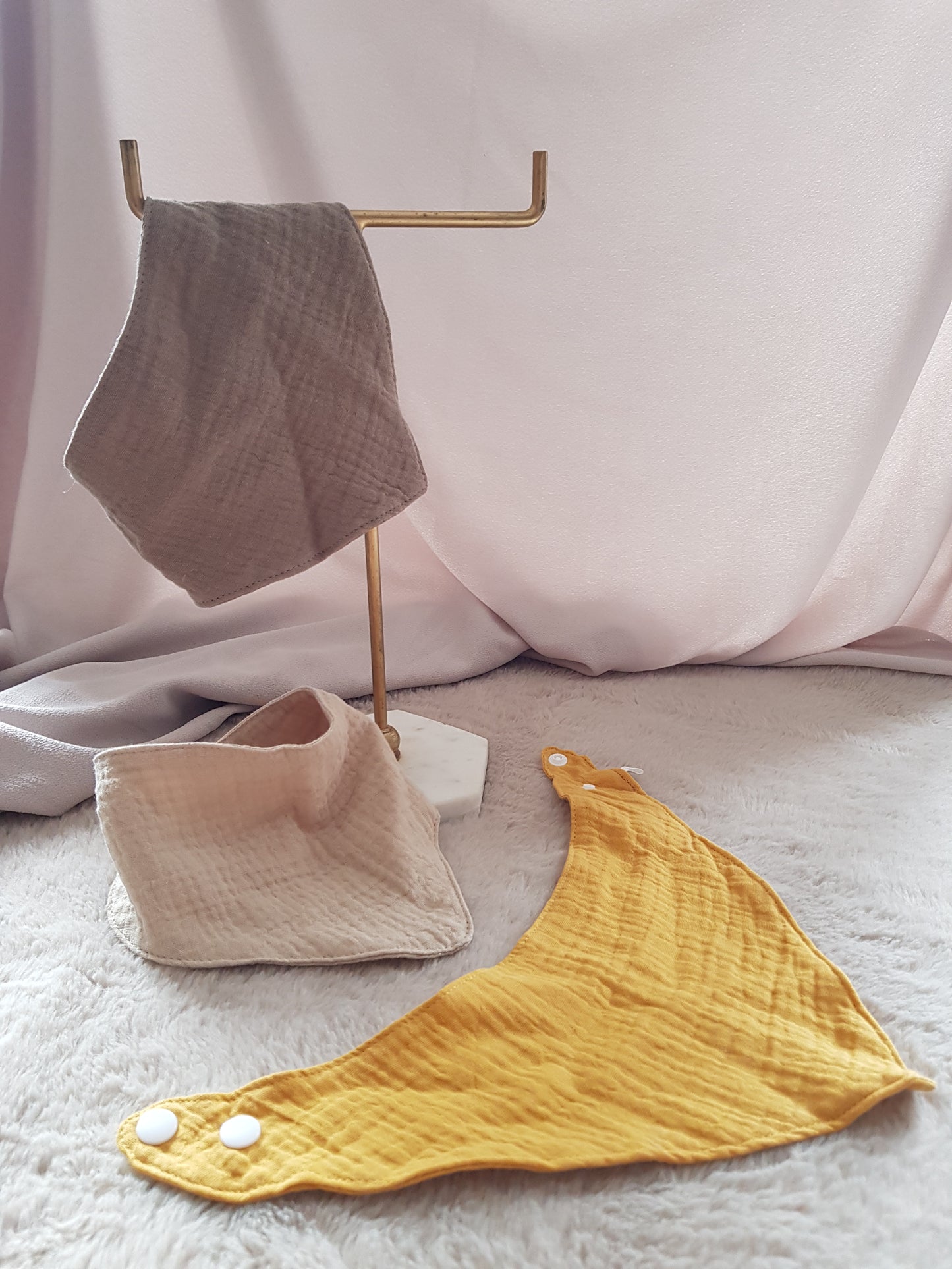Trio de Bavoirs Neutral