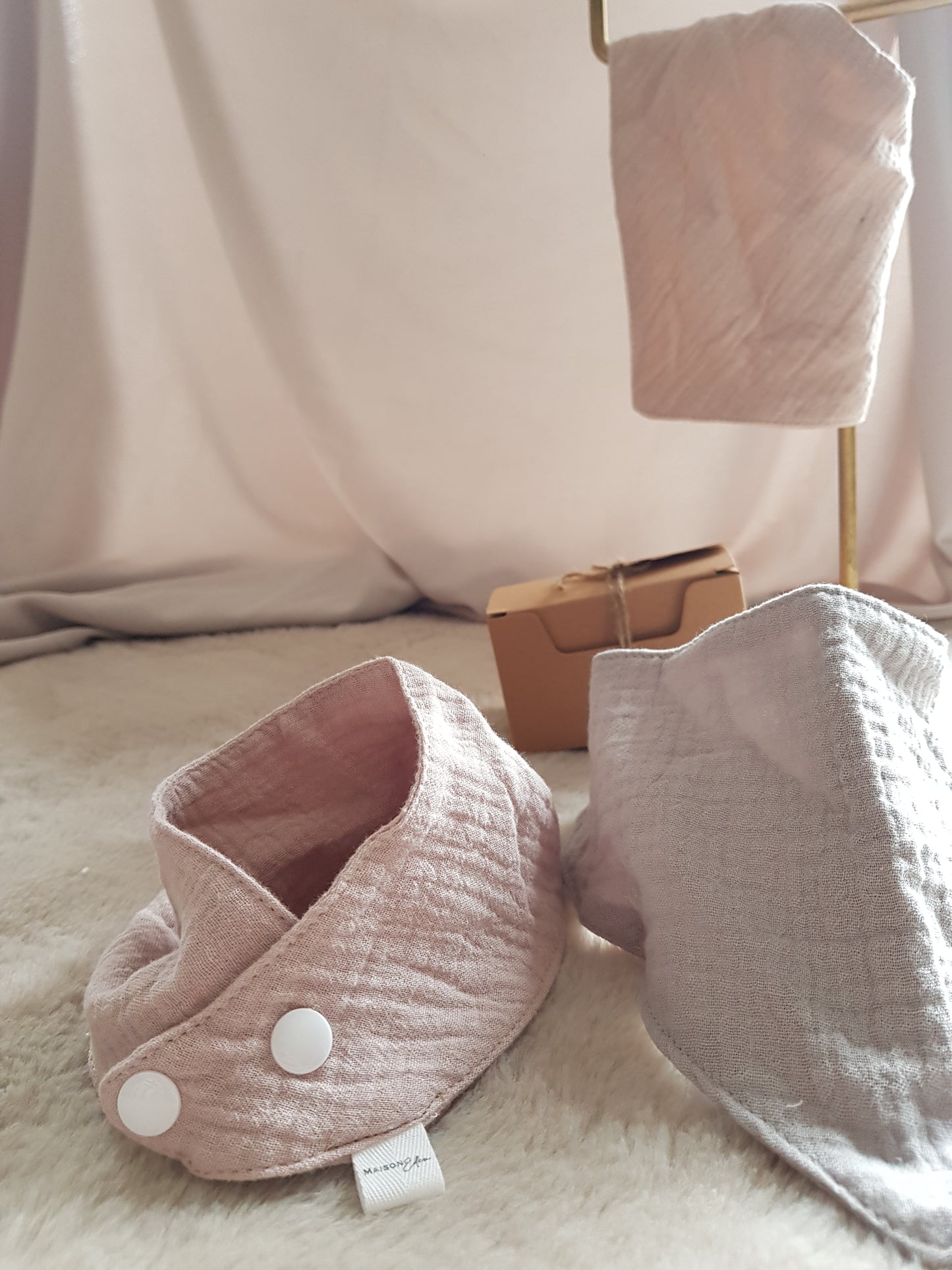 Trio de Bavoirs Neutral
