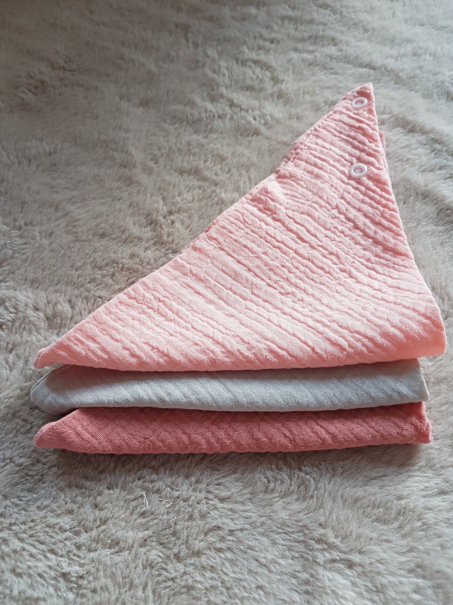 Trio de Bavoirs Bandanas