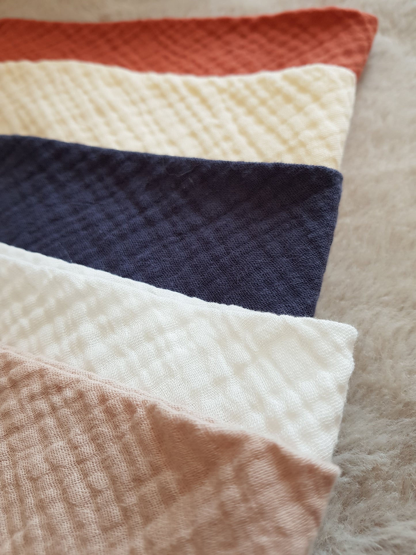 Quintette de bavoirs Bandanas