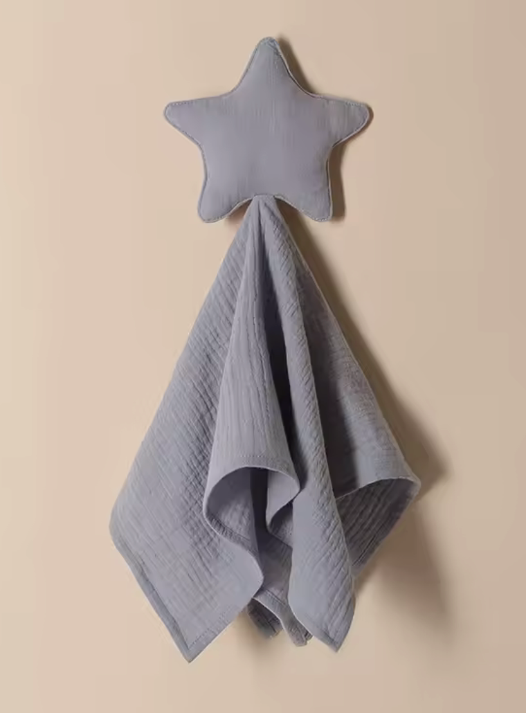 Doudou plat lune & étoile