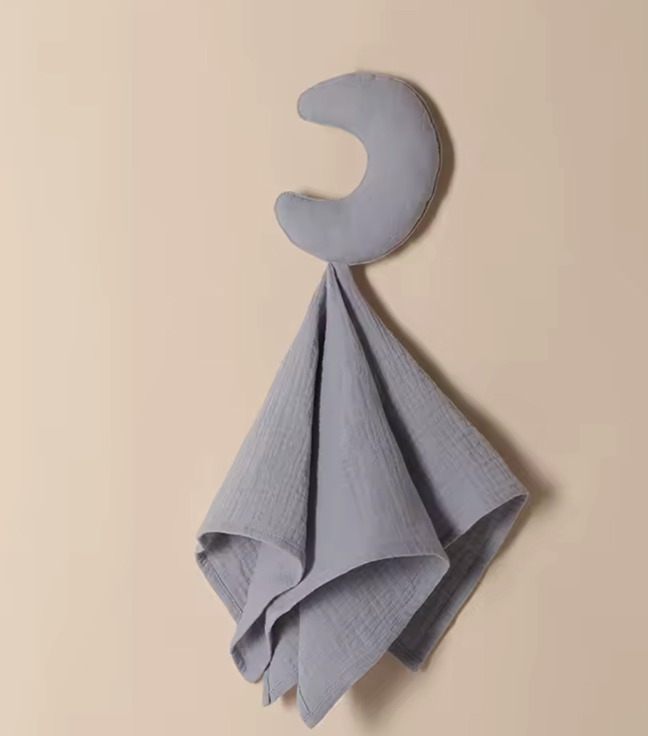 Doudou plat lune & étoile