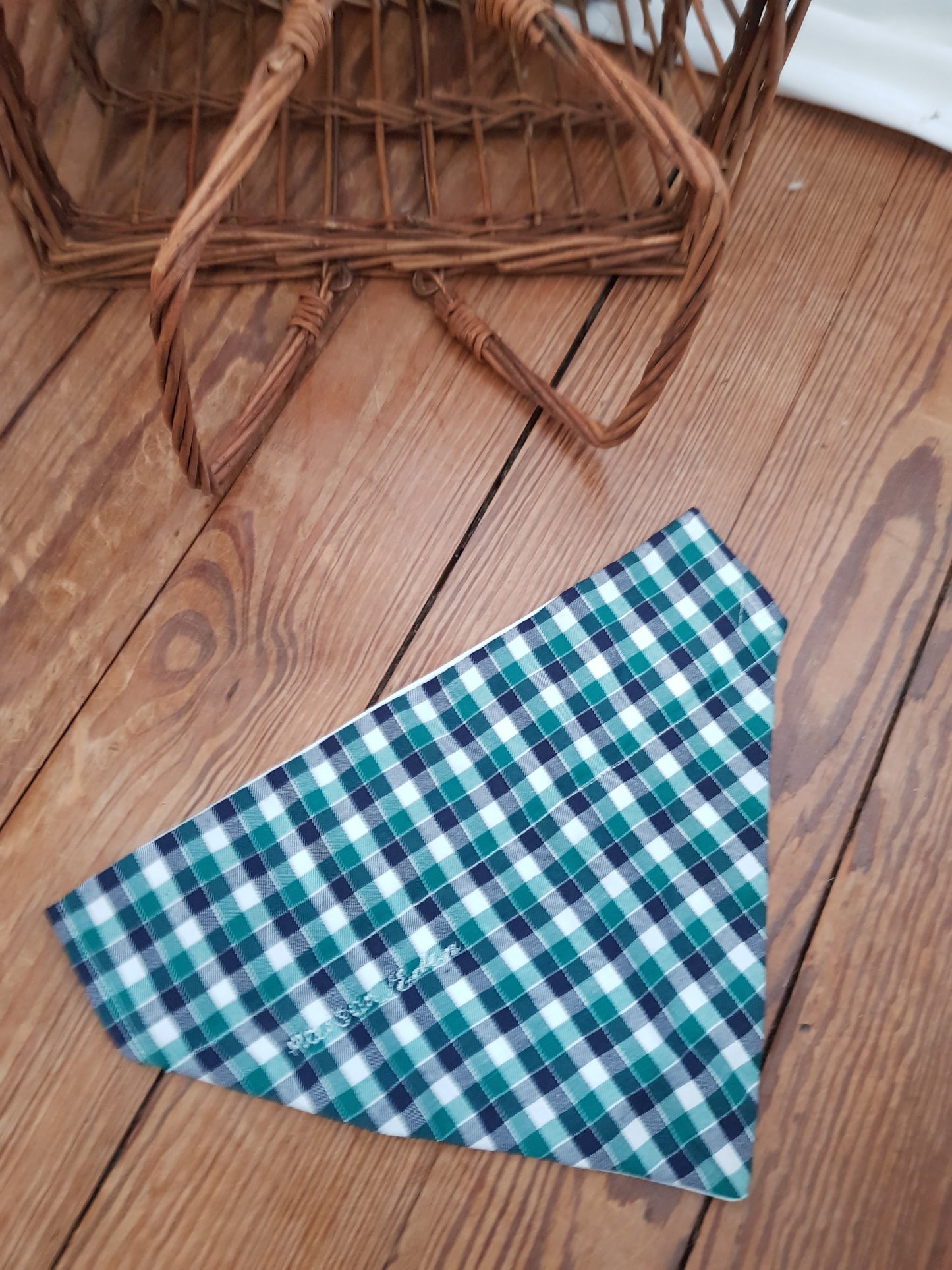 Bandana pour chien vichy