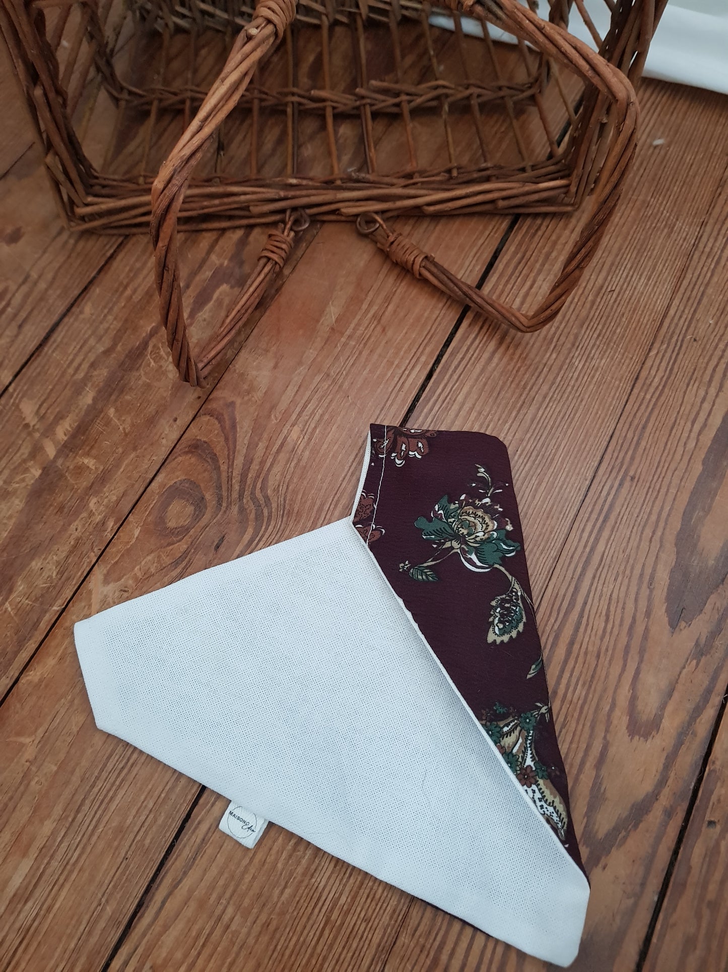 Bandana pour chien bohème