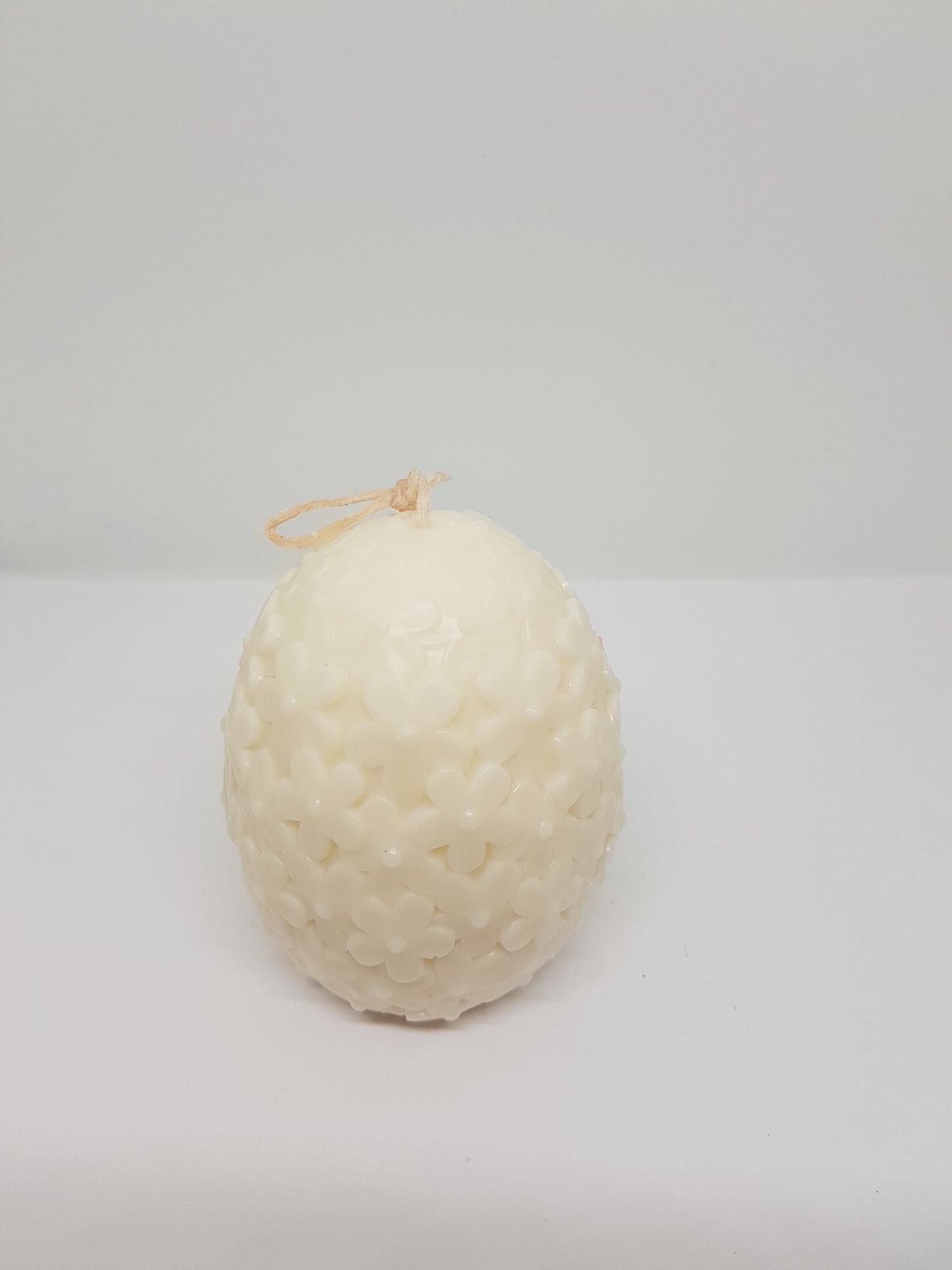 Bougie Oeuf fleuri
