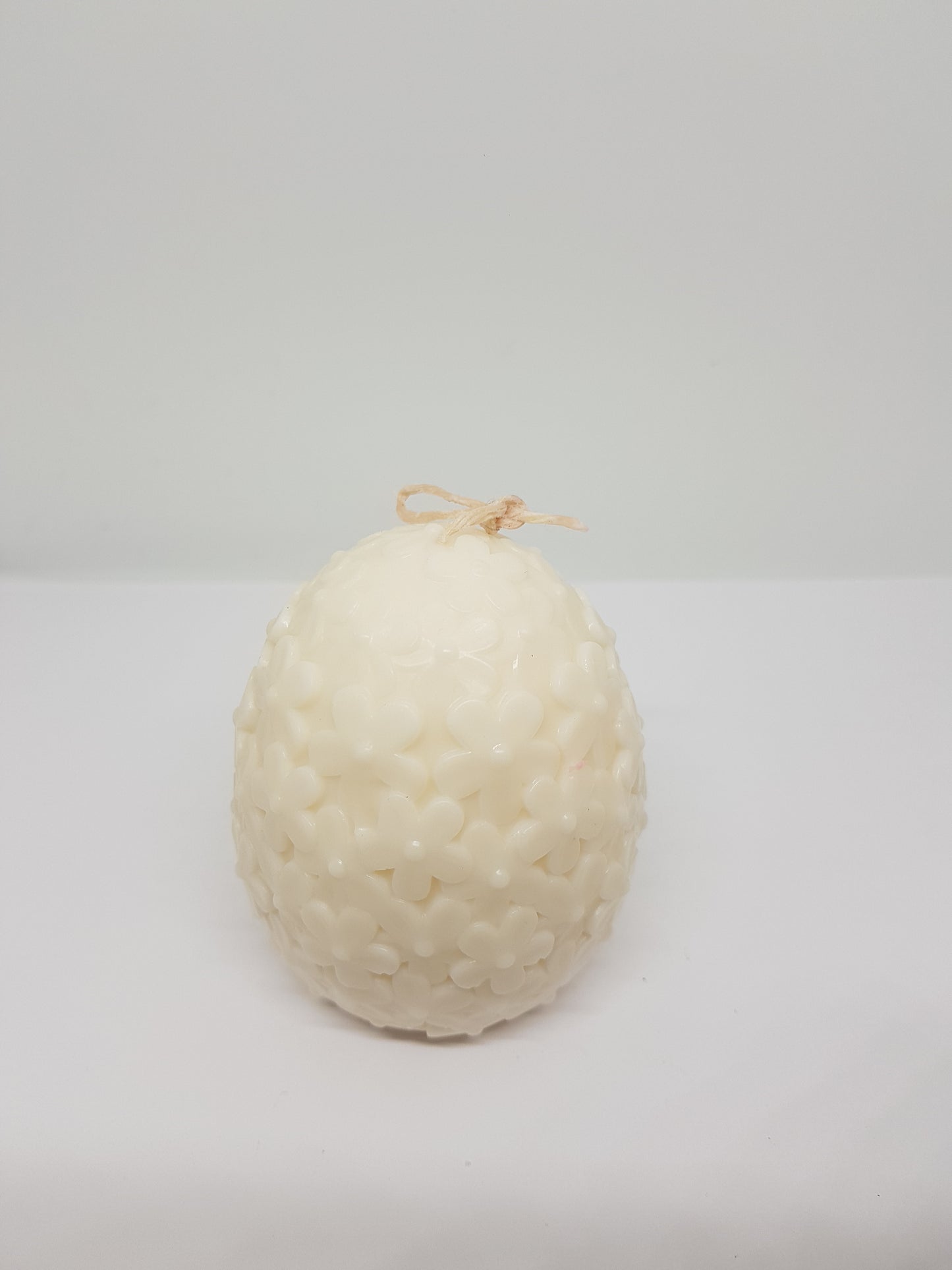 Bougie Oeuf fleuri