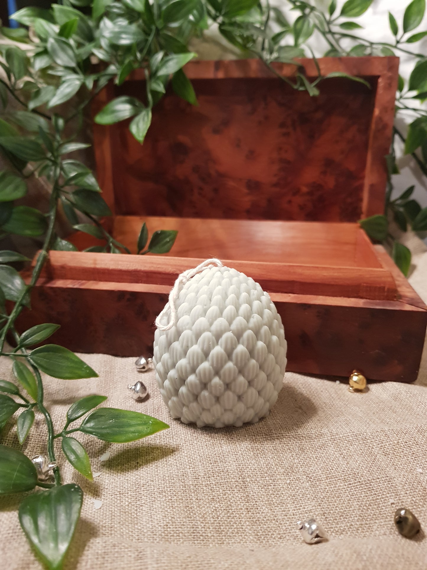 Bougie Pomme de Pin bis verte