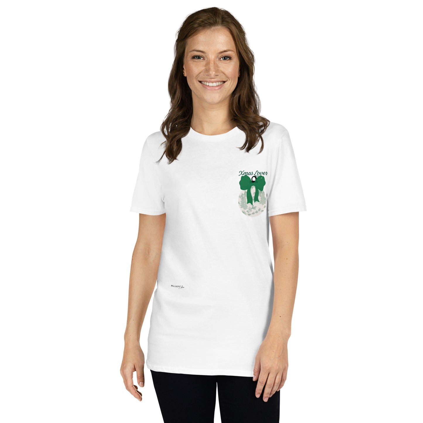 T-shirt Xmas lover vert