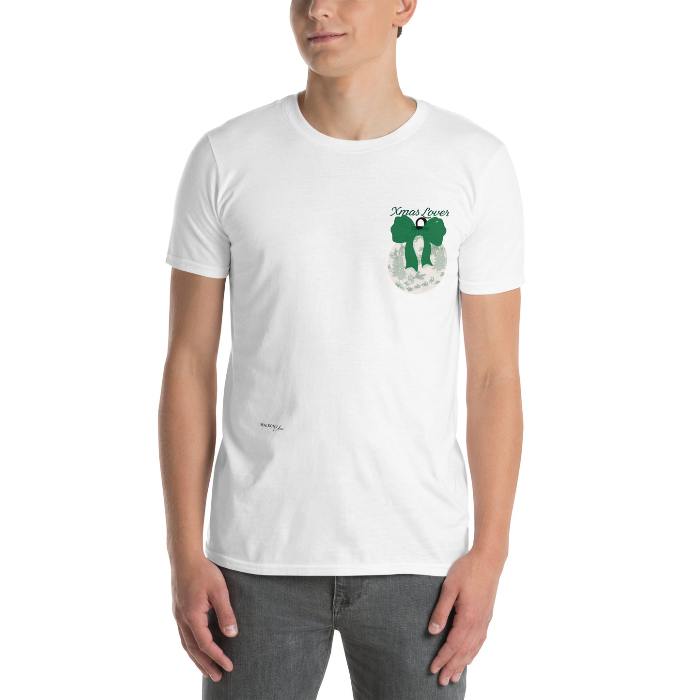 T-shirt Xmas lover vert