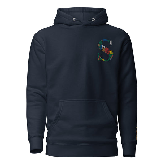 Sweat fleuri - S