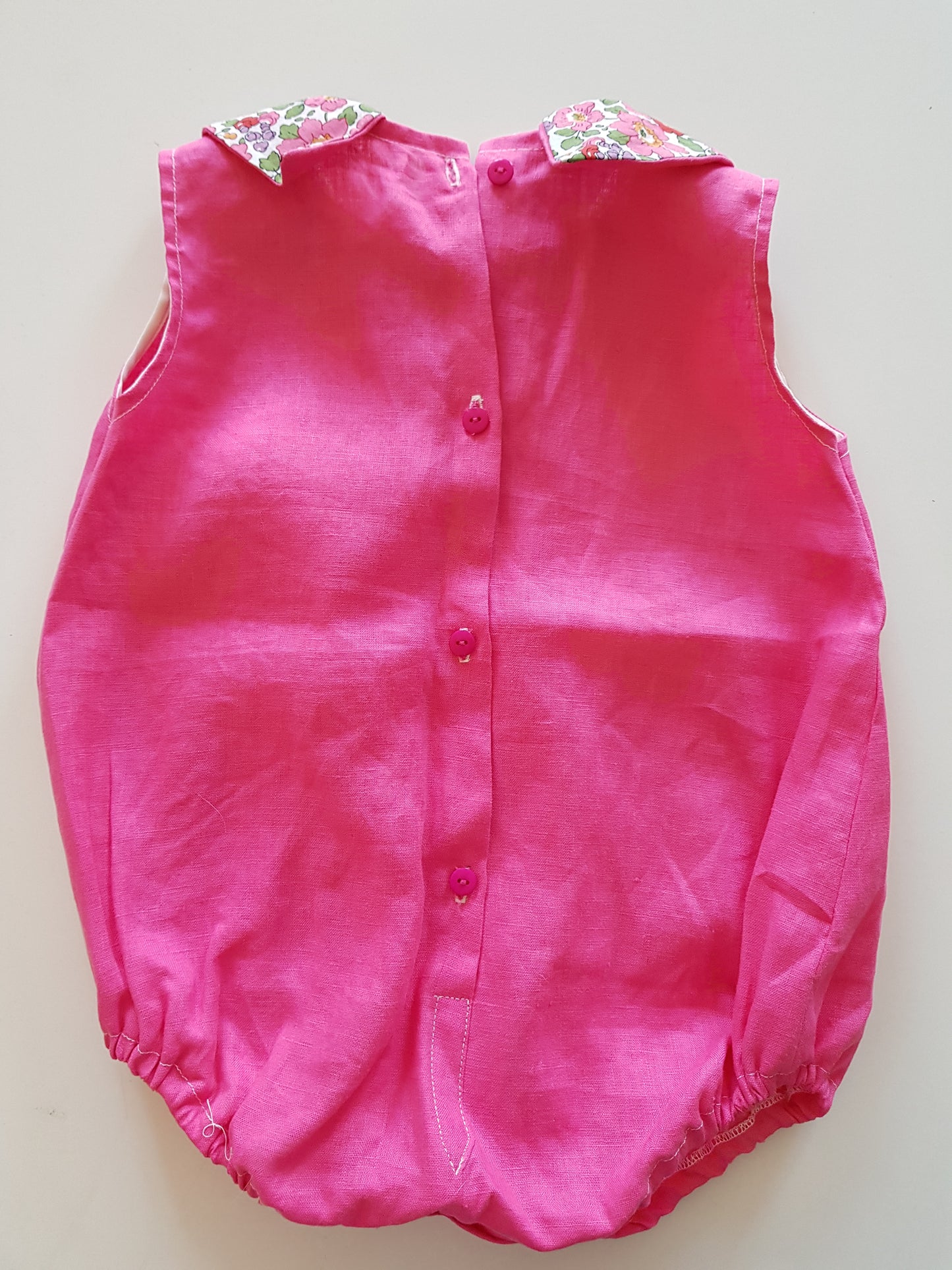 Barboteuse Innocence - rose liberty