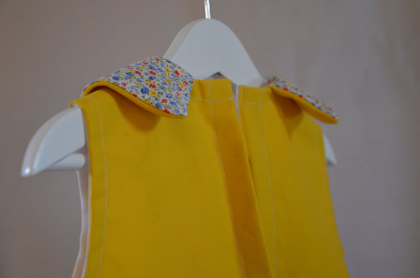 Barboteuse Innocence - jaune liberty