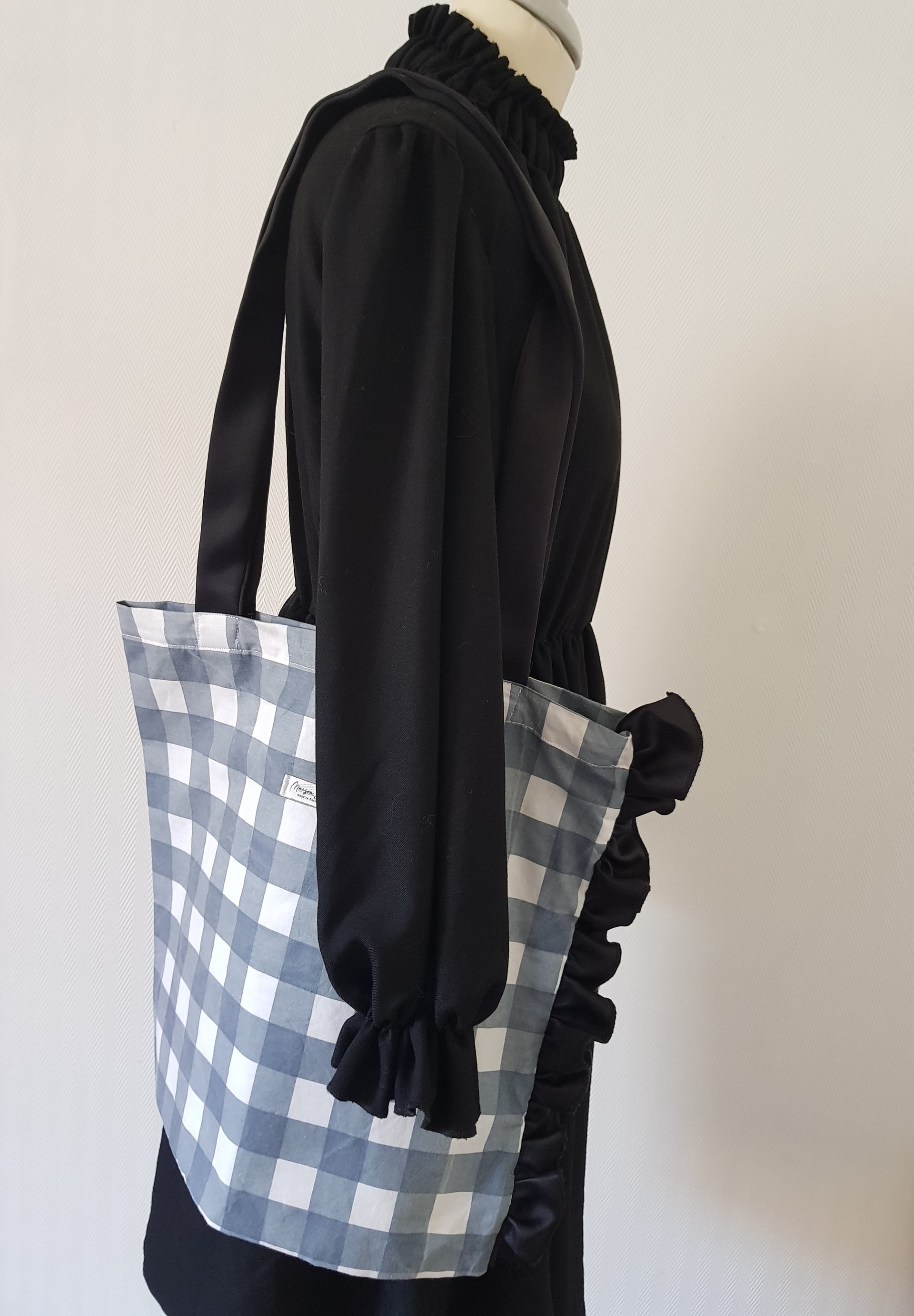 Tote bag vichy – Maison-Eden