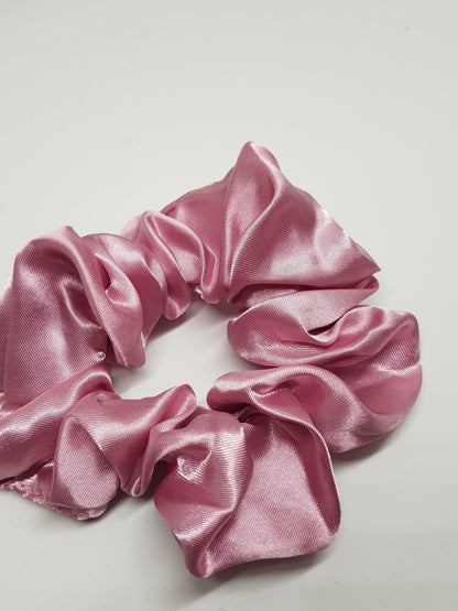 Chouchou satin rose