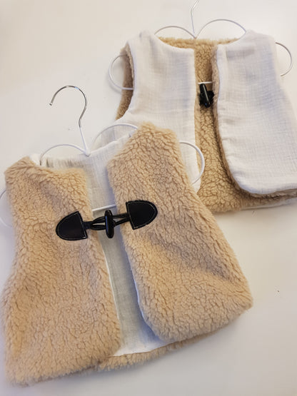 Gilet de Berger - gaze de coton