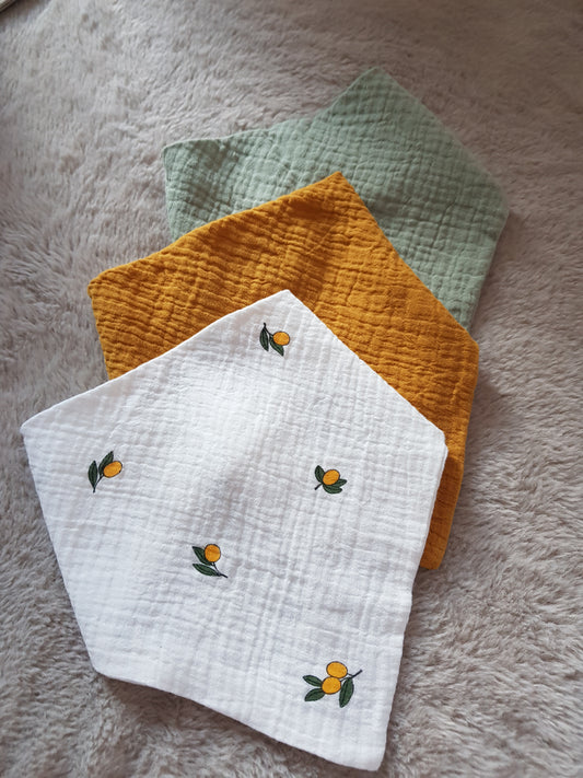 Trio de Bavoirs Bandanas